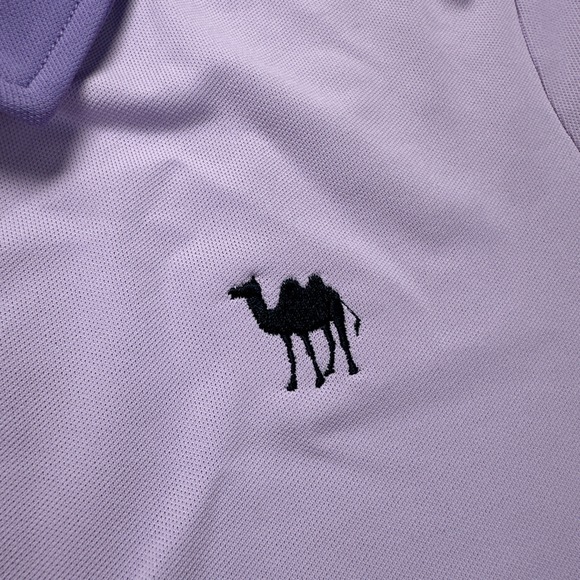 Foot Joy FJ Womens Golf Polo Purple Color Block Stitch Small Lavender New - Picture 4 of 12